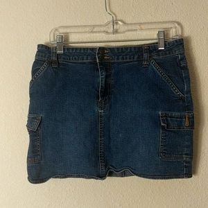 Old Navy Blue Jeans Stretch skirt Size 8